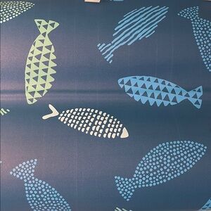 HelloWall Removable Wall Paper, Fish Design